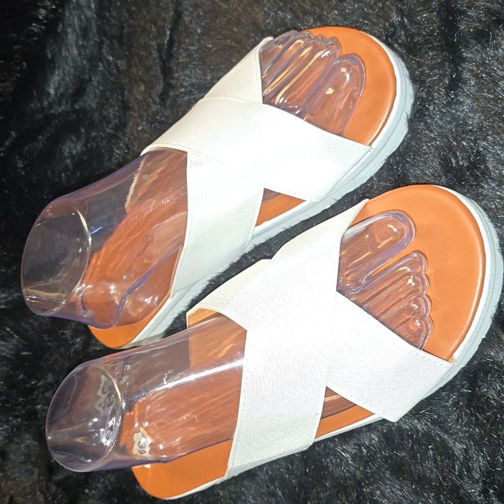 White Women's Platform Sandals